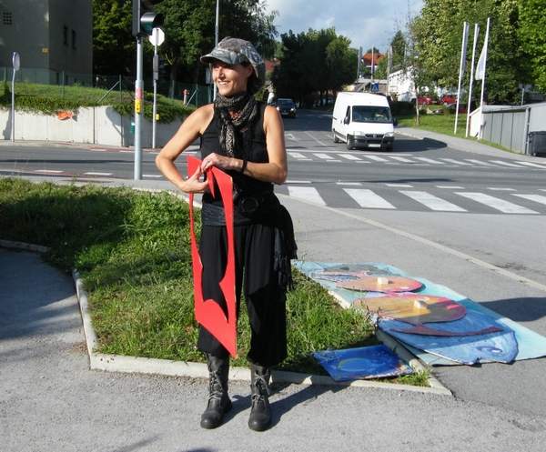 Ulična razstava, posvečena svetovnemu mladinskemu ribiškemu prvenstvu